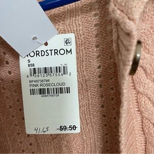 Nordstrom Women's Sweater in Pink Rosecloud